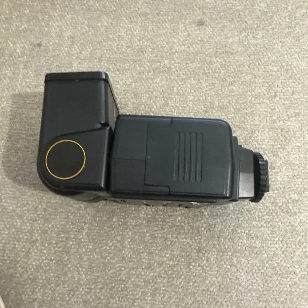 UNTESTED SUNPAK Auto 433 D Thyristor for Canon Film camera Shoe Mount Flash